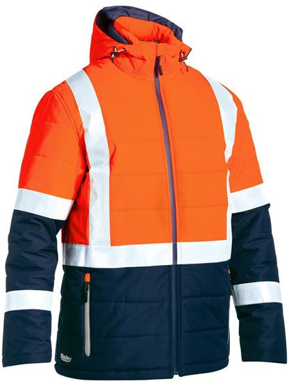 Bisley Hi Vis Taped Puffer Jacket (BISBJ6929HT)