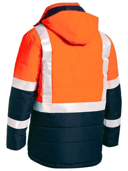 Bisley Hi Vis Taped Puffer Jacket (BISBJ6929HT)