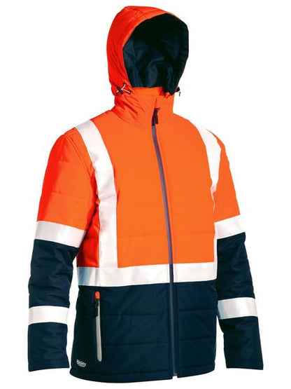 Bisley Hi Vis Taped Puffer Jacket (BISBJ6929HT)