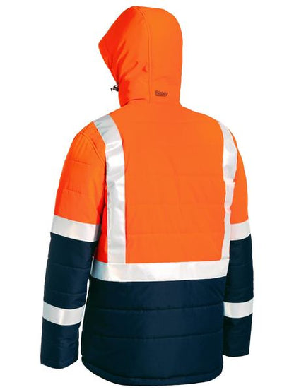 Bisley Hi Vis Taped Puffer Jacket (BISBJ6929HT)