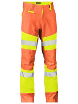 Bisley Double Hi Vis Taped Biomotion Pants (BISBP6411T) - Best Buy Trade Supplies