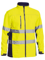 Bisley Hi Vis Taped Soft Shell Jacket (BISBJ6059T)