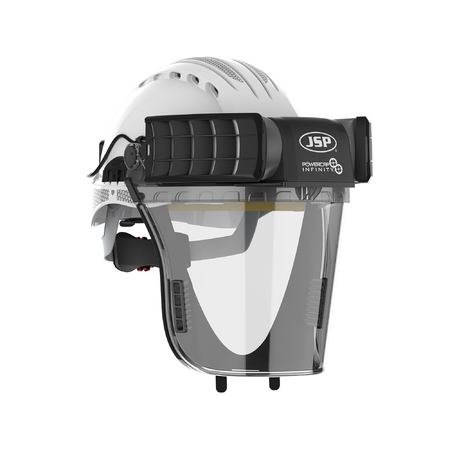 JSP Powercap Infinity PAPR Respirator with White Helmet (JSPCEA6460001AN)
