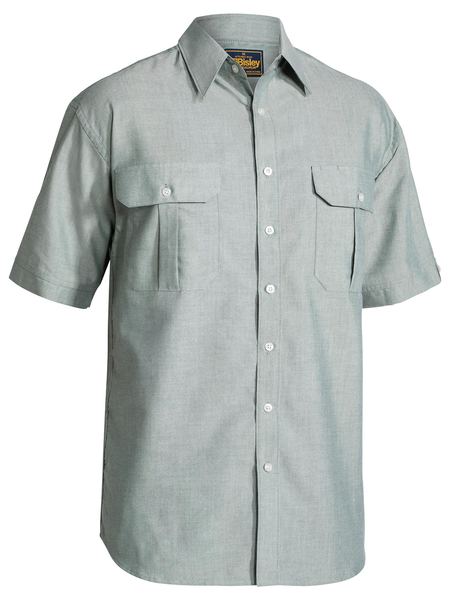 Bisley Oxford Shirt Short Sleeve (BISBS1030)