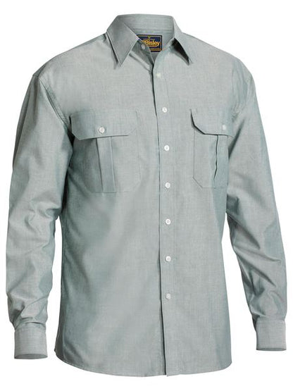 Bisley Oxford Shirt Long Sleeve (BISBS6030)