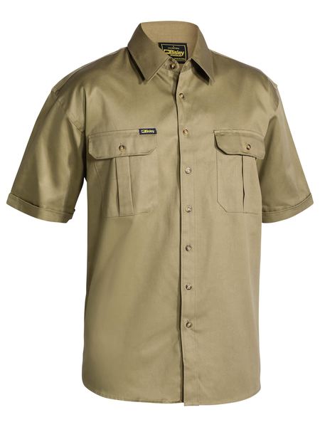 Bisley Original Cotton Drill Shirt Short Sleeve (BISBS1433)