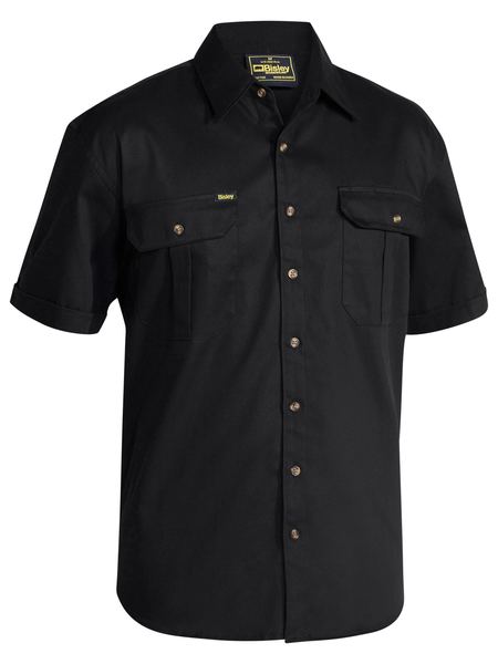 Bisley Original Cotton Drill Shirt Short Sleeve (BISBS1433)