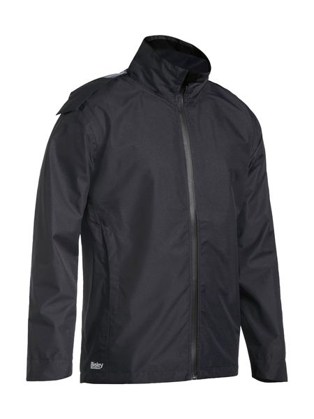 Bisley Lightweight Ripstop Rain Jacket with concealed Hood (BISBJ6926)