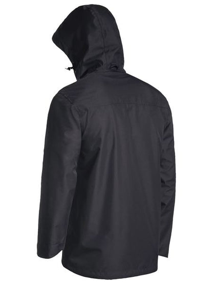 Bisley Lightweight Ripstop Rain Jacket with concealed Hood (BISBJ6926)