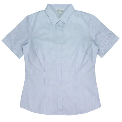 Aussie Pacific Henley Ladies Shirt Short Sleeve (APN2900S)