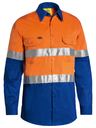 Bisley Hi Vis Taped Cool Lightweight Shirt Long Sleeve (BISBS6696T)