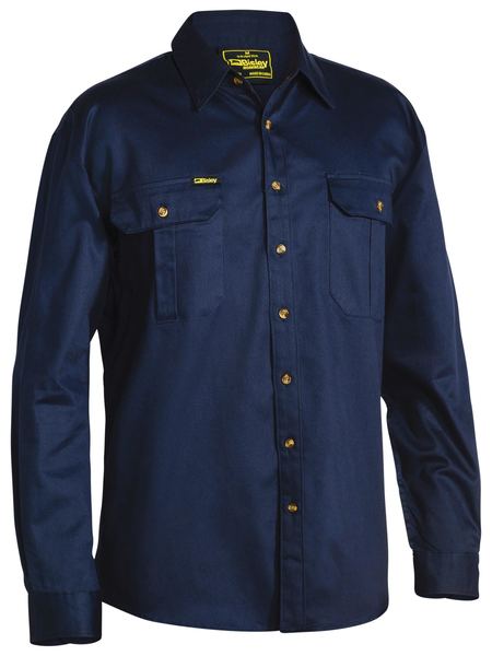 Bisley Original Cotton Drill Shirt Long Sleeve (BISBS6433)