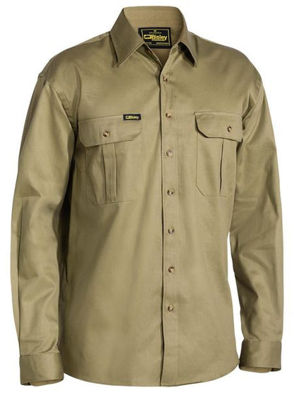 Bisley Original Cotton Drill Shirt Long Sleeve (BISBS6433)