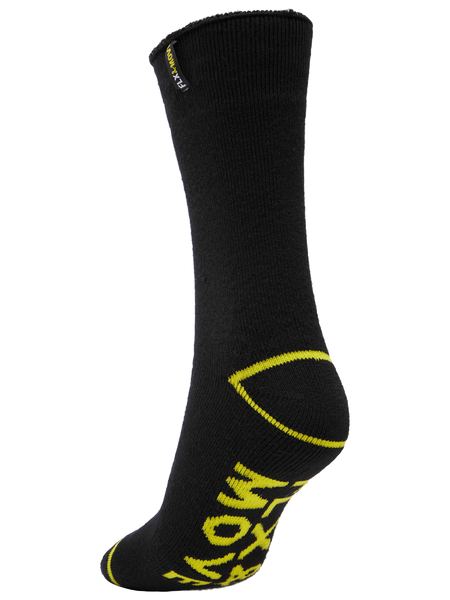 Bisley FLX & Move Bamboo Work Socks (3 pack) (BISBSX7021)