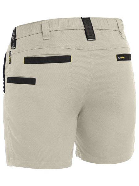 Bisley FLX & Move Elastic Waist Stretch Short Shorts (BISBSH1339) - Best Buy Trade Supplies