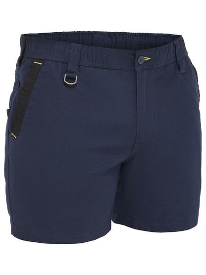 Bisley FLX & Move Elastic Waist Stretch Short Shorts (BISBSH1339) - Best Buy Trade Supplies