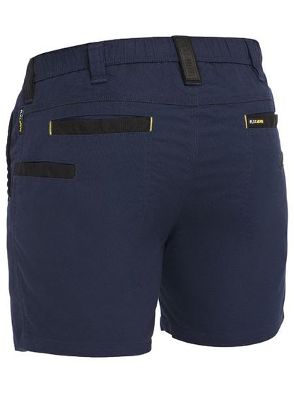 Bisley FLX & Move Elastic Waist Stretch Short Shorts (BISBSH1339) - Best Buy Trade Supplies