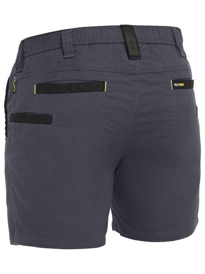 Bisley FLX & Move Elastic Waist Stretch Short Shorts (BISBSH1339) - Best Buy Trade Supplies