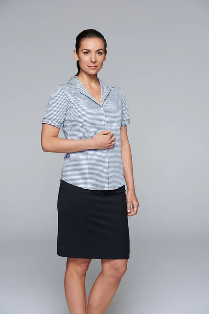 Aussie Pacific Epsom Ladies Shirt Short Sleeve (APN2907S)