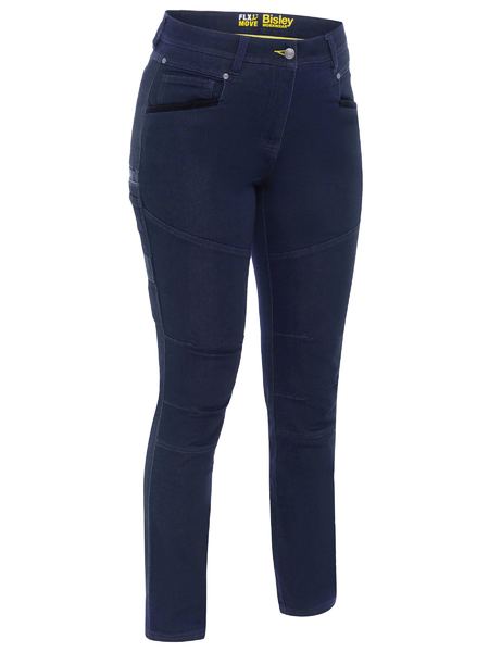 Bisley FLX & Move Ladies Denim Jeans (BISBPL6137) - Best Buy Trade Supplies