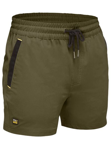 Bisley FLX & Move 4 Way Stretch Elastic Waist Shorts (BISBSH1331)