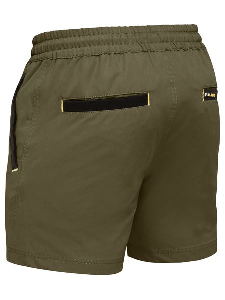Bisley FLX & Move 4 Way Stretch Elastic Waist Shorts (BISBSH1331)
