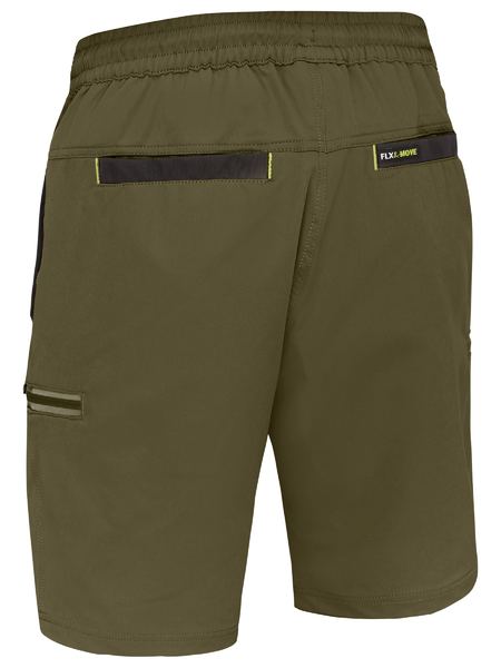 Bisley FLX & Move 4 Way Stretch Elastic Waist Cargo Shorts (BISBSHC1333)
