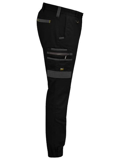 Bisley FLX & Move Elastic Waist Cargo Cuffed Pants (BISBPC6237) - Best Buy Trade Supplies