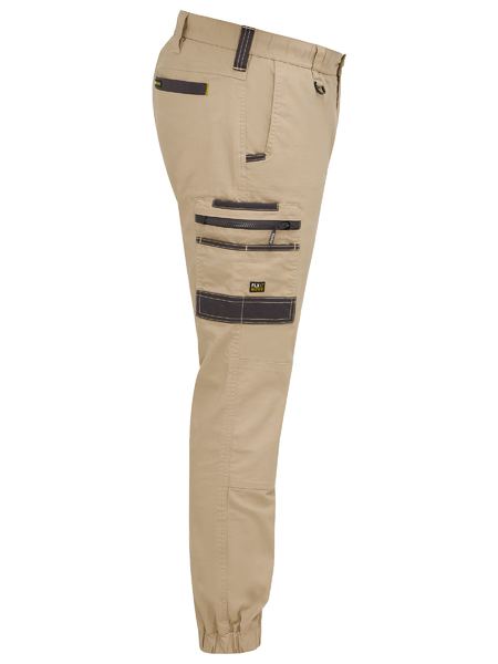 Bisley FLX & Move Elastic Waist Cargo Cuffed Pants (BISBPC6237) - Best Buy Trade Supplies