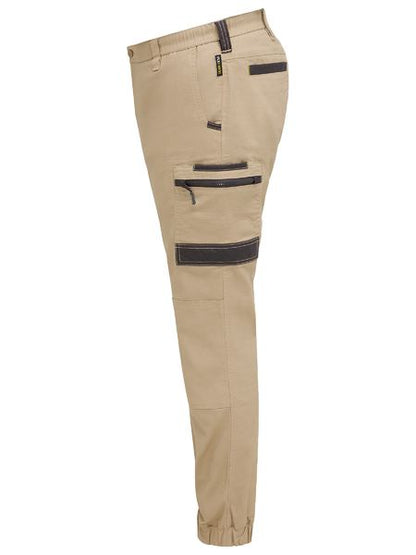 Bisley FLX & Move Elastic Waist Cargo Cuffed Pants (BISBPC6237) - Best Buy Trade Supplies