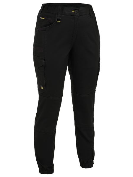 Bisley FLX & Move Ladies Elastic Waist Cargo Cuffed Pants (BISBPCL6237) - Best Buy Trade Supplies