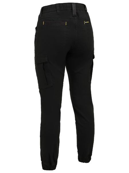 Bisley FLX & Move Ladies Elastic Waist Cargo Cuffed Pants (BISBPCL6237) - Best Buy Trade Supplies