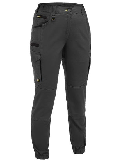 Bisley FLX & Move Ladies Elastic Waist Cargo Cuffed Pants (BISBPCL6237) - Best Buy Trade Supplies
