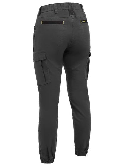 Bisley FLX & Move Ladies Elastic Waist Cargo Cuffed Pants (BISBPCL6237) - Best Buy Trade Supplies