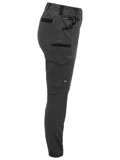 Bisley FLX & Move Ladies Elastic Waist Cargo Cuffed Pants (BISBPCL6237) - Best Buy Trade Supplies