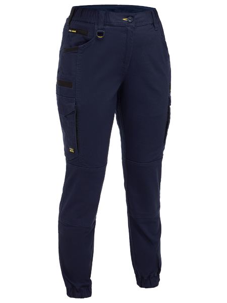 Bisley FLX & Move Ladies Elastic Waist Cargo Cuffed Pants (BISBPCL6237) - Best Buy Trade Supplies