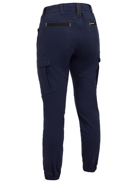 Bisley FLX & Move Ladies Elastic Waist Cargo Cuffed Pants (BISBPCL6237) - Best Buy Trade Supplies