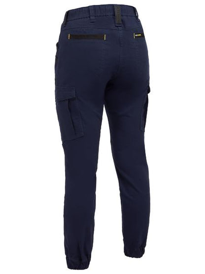Bisley FLX & Move Ladies Elastic Waist Cargo Cuffed Pants (BISBPCL6237) - Best Buy Trade Supplies