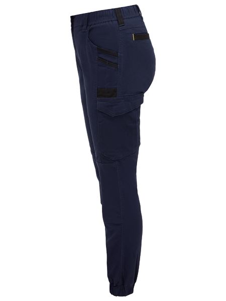 Bisley FLX & Move Ladies Elastic Waist Cargo Cuffed Pants (BISBPCL6237) - Best Buy Trade Supplies