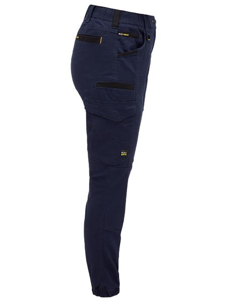 Bisley FLX & Move Ladies Elastic Waist Cargo Cuffed Pants (BISBPCL6237) - Best Buy Trade Supplies