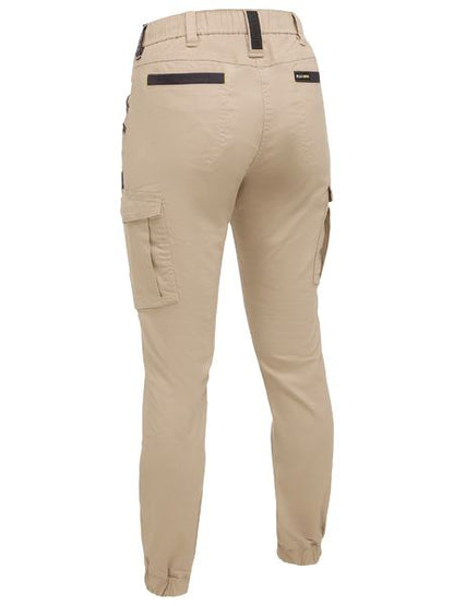 Bisley FLX & Move Ladies Elastic Waist Cargo Cuffed Pants (BISBPCL6237) - Best Buy Trade Supplies