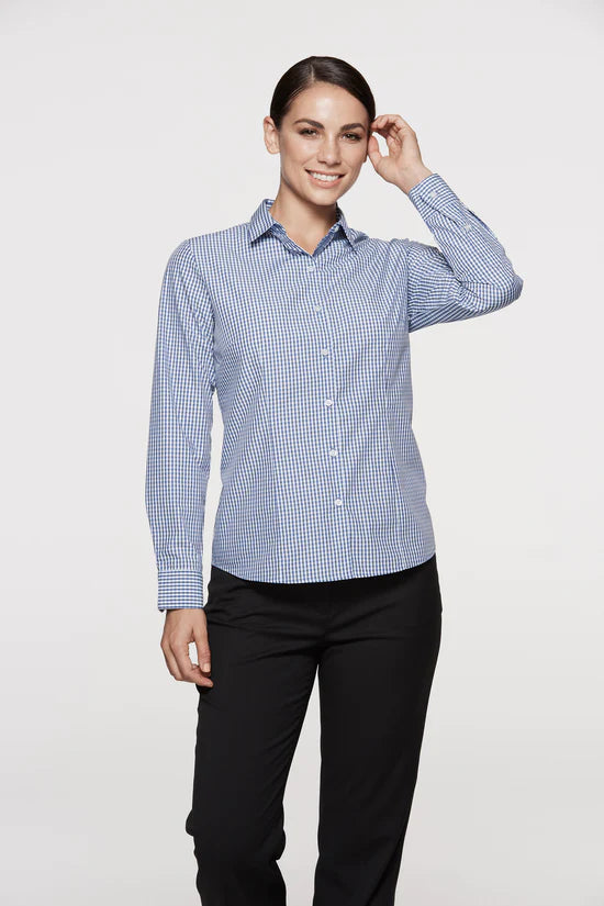 Aussie Pacific Epsom Ladies Shirt Long Sleeve (APN2907L)