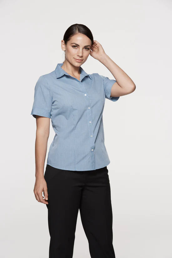 Aussie Pacific Toorak Ladies Shirt Short Sleeve (APN2901S)