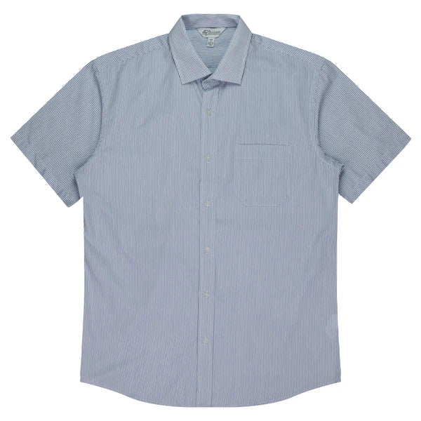 Aussie Pacific Henley Mens Shirt Short Sleeve (APN1900S)