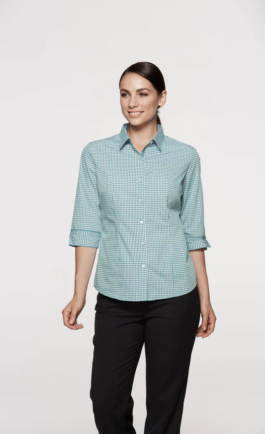 Aussie Pacific Epsom Ladies Shirt 3/4 Sleeve (APN2907T)