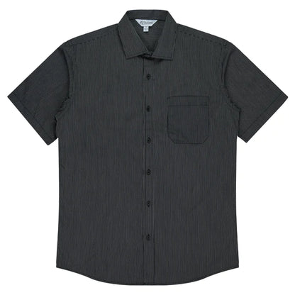 Aussie Pacific Henley Mens Shirt Short Sleeve (APN1900S)