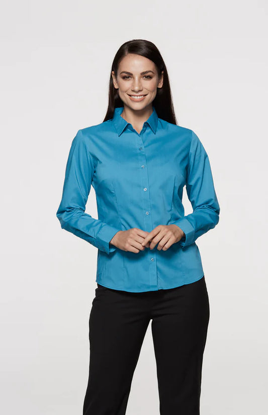 Aussie Pacific Mosman Ladies Shirt Long Sleeve (APN2903L)