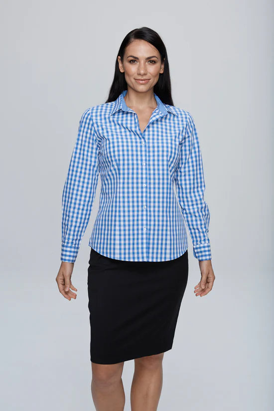 Aussie Pacific Devonport Ladies Shirt Long Sleeve (APN2908L)