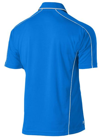 Bisley Cool Mesh Polo with Reflective Piping Short Sleeve (BISBK1425)