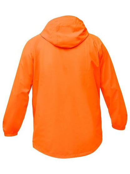 Bisley Hi Vis Packable Lightweight Ripstop Rain Jacket (BISBJ6707)